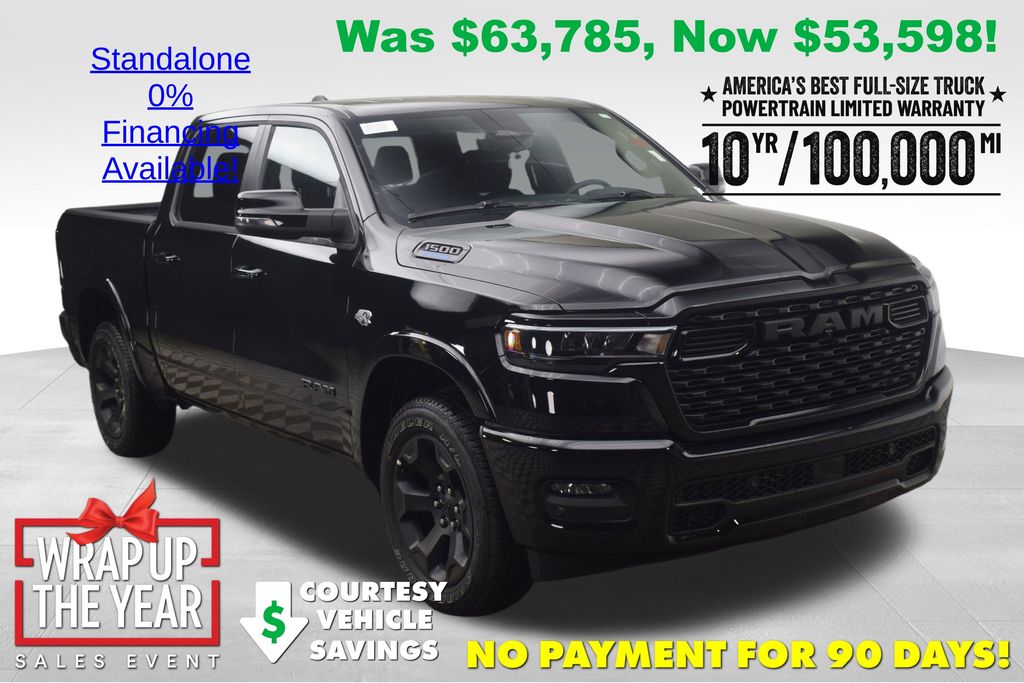 new 2026 Ram 1500 car, priced at $53,598