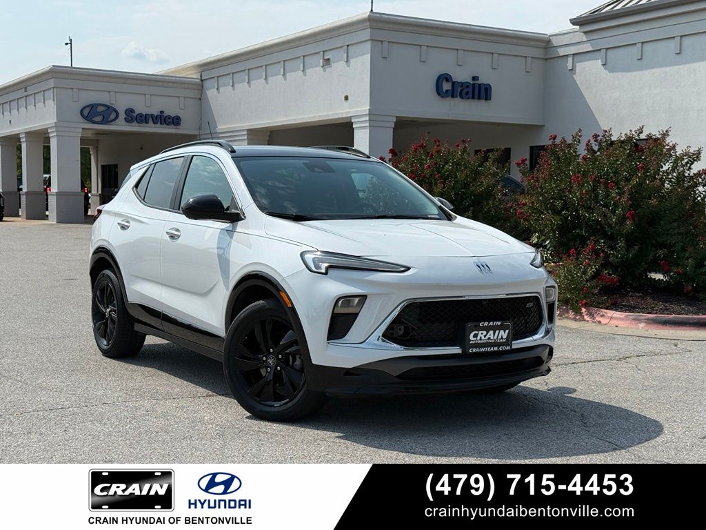 White Frost 2024 Buick Encore GX SUV / Crossover Front-Wheel Drive Continuously Variable Transmission