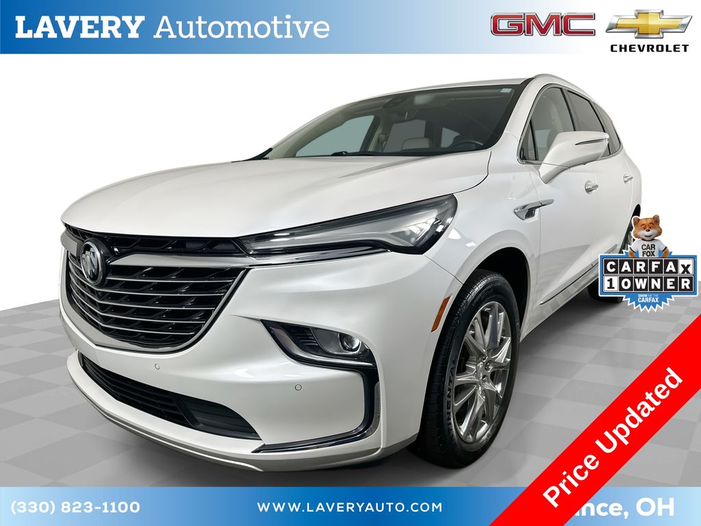 White Frost Tricoat 2022 Buick Enclave SUV / Crossover Four-Wheel Drive 9-Speed Automatic