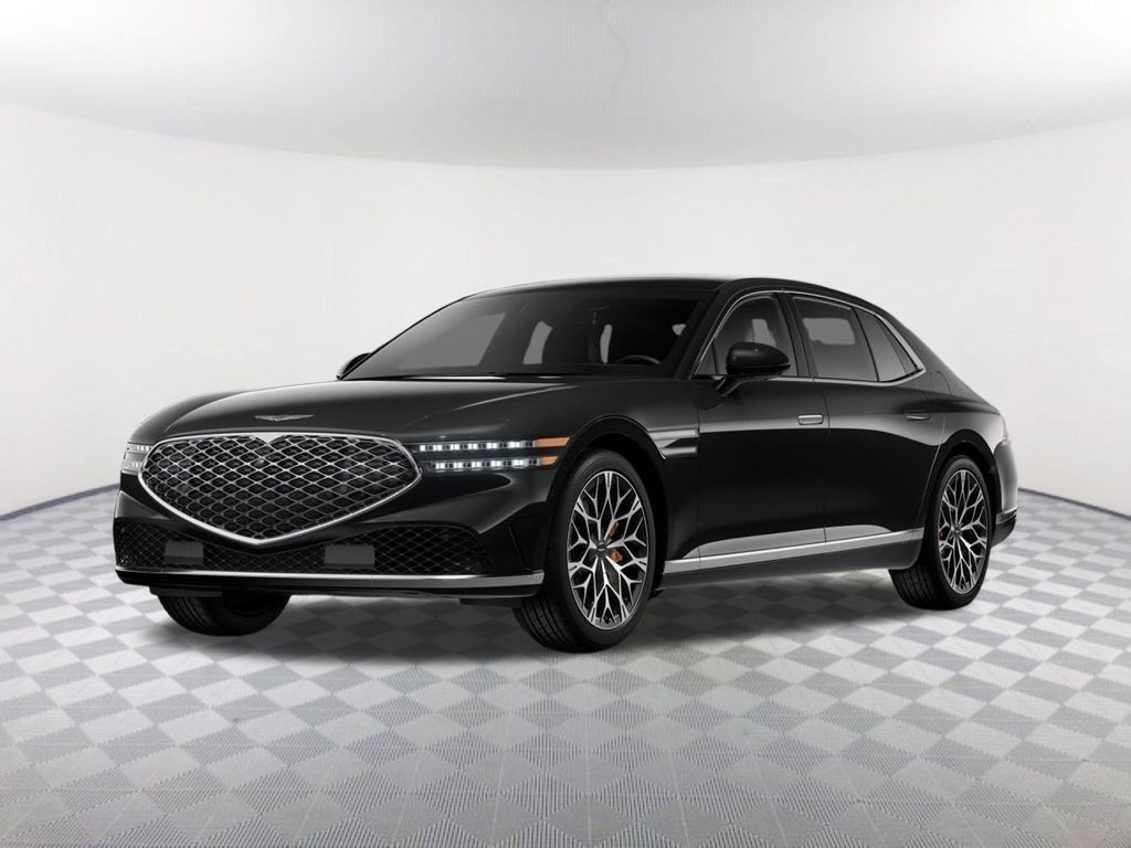 Maui Black 2026 Genesis G90 3.5T e-Supercharger AWD Sedan All-Wheel Drive 8-Speed Automatic
