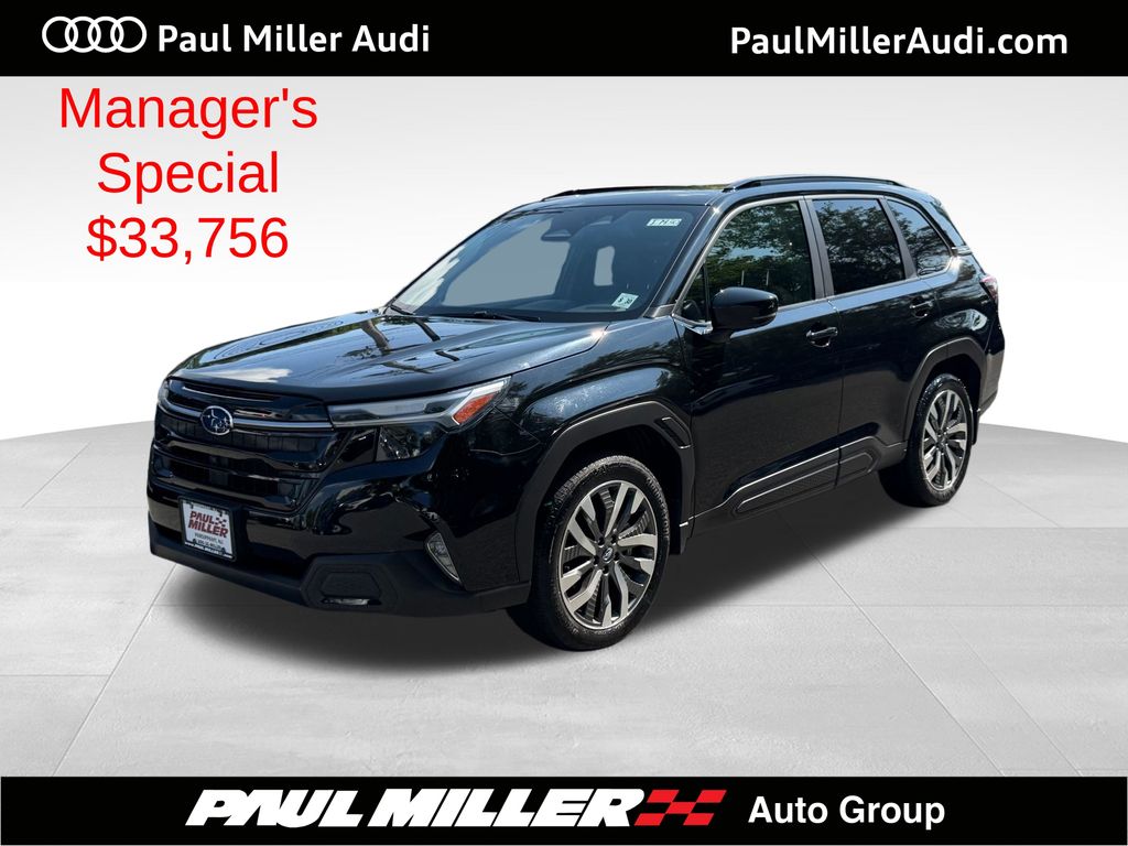 Crystal Black Silica 2025 Subaru Forester SUV / Crossover All-Wheel Drive Continuously Variable Transmission