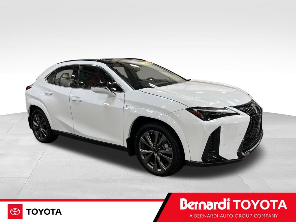 Ultra White 2024 Lexus UX Hybrid SUV / Crossover Front-Wheel Drive Continuously Variable Transmission