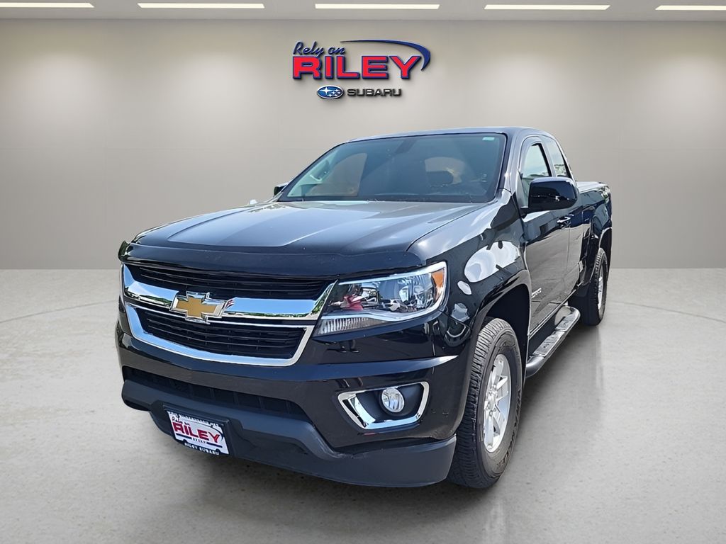 Black 2015 Chevrolet Colorado Pickup Truck Four-Wheel Drive 6-Speed Automatic