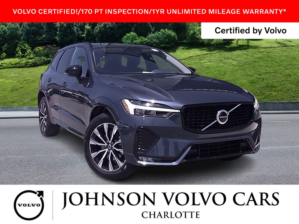 Denim Blue Metallic 2025 Volvo XC60 B5 Core Dark Theme AWD SUV / Crossover All-Wheel Drive Automatic