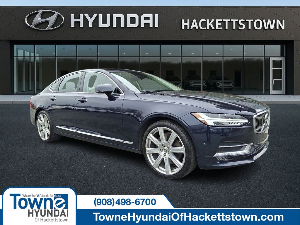 Magic Blue Metallic 2017 Volvo S90 T6 Inscription AWD Sedan All-Wheel Drive Automatic