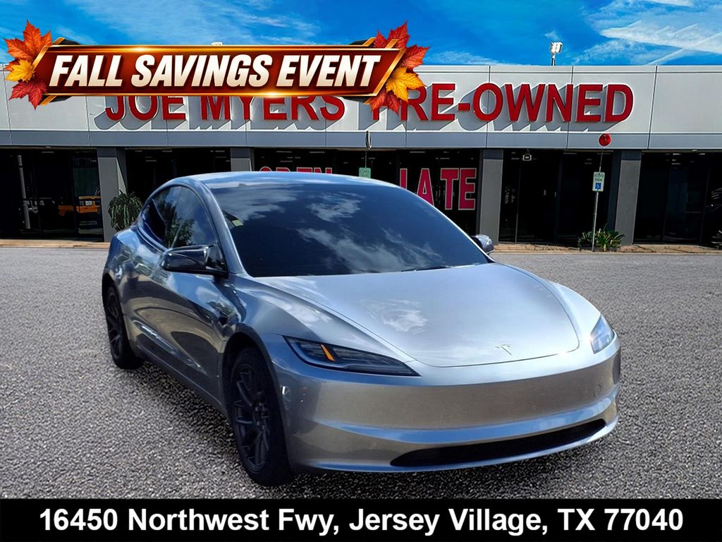 2025 Tesla Model 3 Long Range Gray at Big Star Chrysler Jeep Dodge Ram 