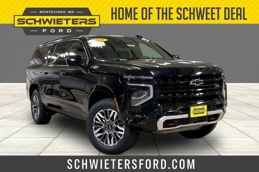 Black 2025 Chevrolet Suburban SUV / Crossover Four-Wheel Drive