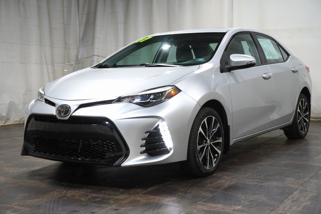 Used 2017 Toyota Corolla SE with VIN 2T1BURHE8HC806588 for sale in Boardman, OH