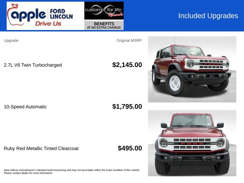 2025 Ford Bronco Heritage Edition