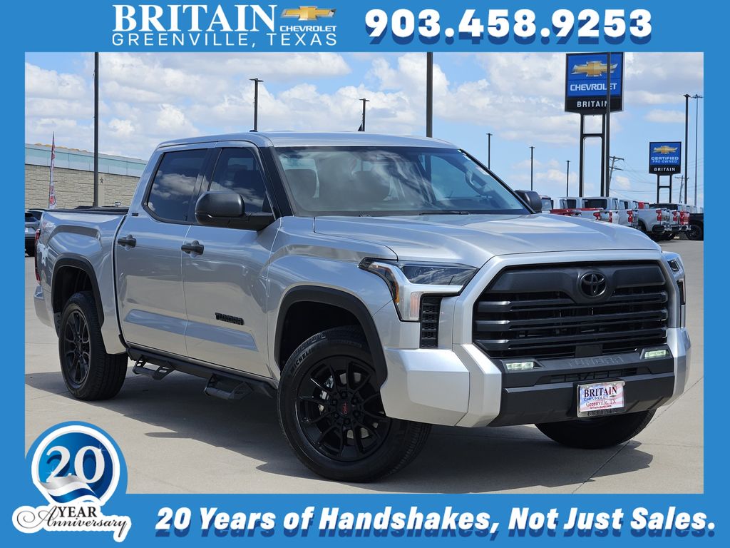 Celestial Silver Metallic 2023 Toyota Tundra Pickup Truck Four-Wheel Drive Automatic