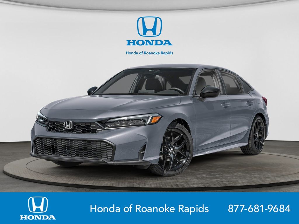 Urban Gray Pearl 2026 Honda Civic Sedan Front-Wheel Drive Continuously Variable Transmission