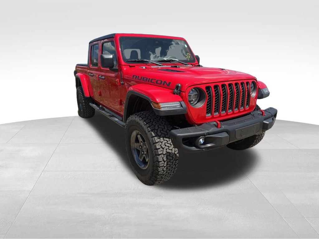 2020 Firecracker Red Clearcoat Jeep Gladiator Rubicon 4X4 Truck