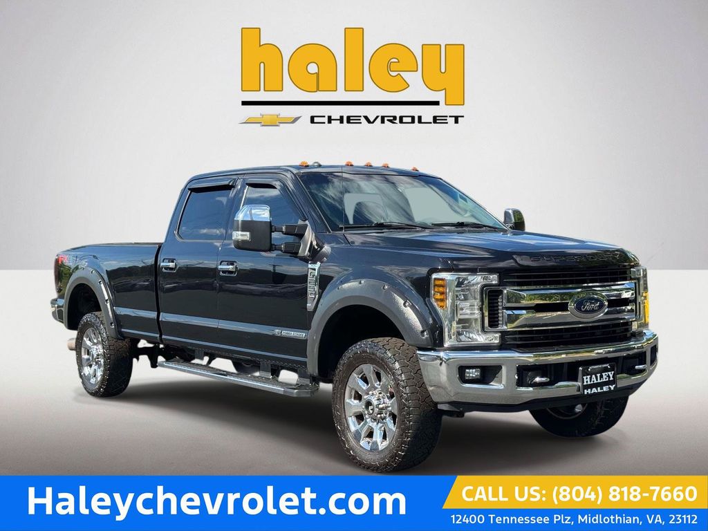 Black 2019 Ford F-250 Super Duty Pickup Truck Four-Wheel Drive 6-Speed Automatic