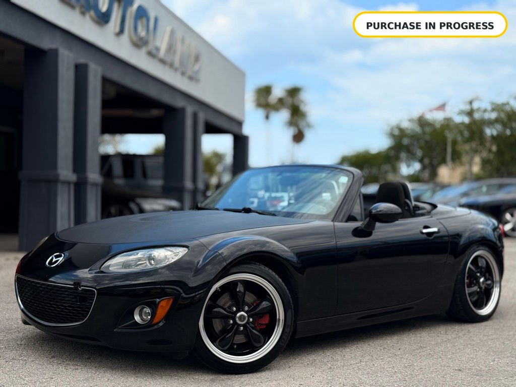 Brilliant Black Clearcoat 2011 Mazda MX-5 Miata Convertible Rear-Wheel Drive 6-Speed Automatic