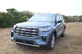 Vapor Blue Metallic 2025 Ford Explorer Active RWD SUV / Crossover Rear-Wheel Drive Automatic