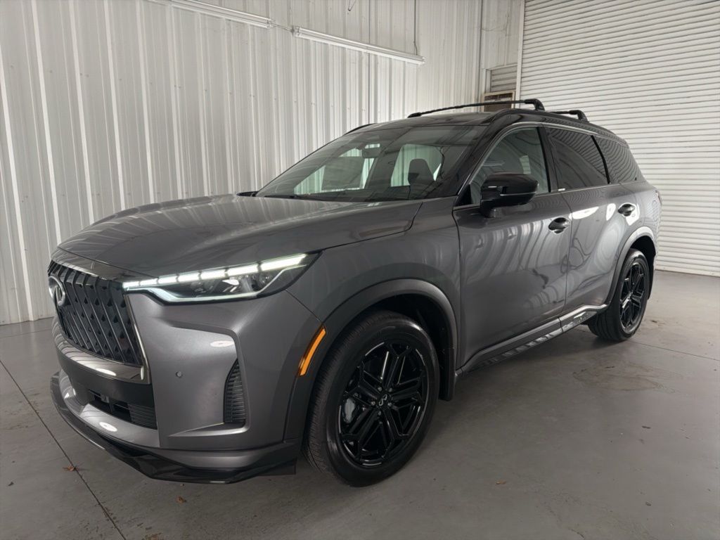 Gray (Graphite Shadow/Blk Obsid) 2026 INFINITI QX60 SUV / Crossover All-Wheel Drive 9-Speed Automatic