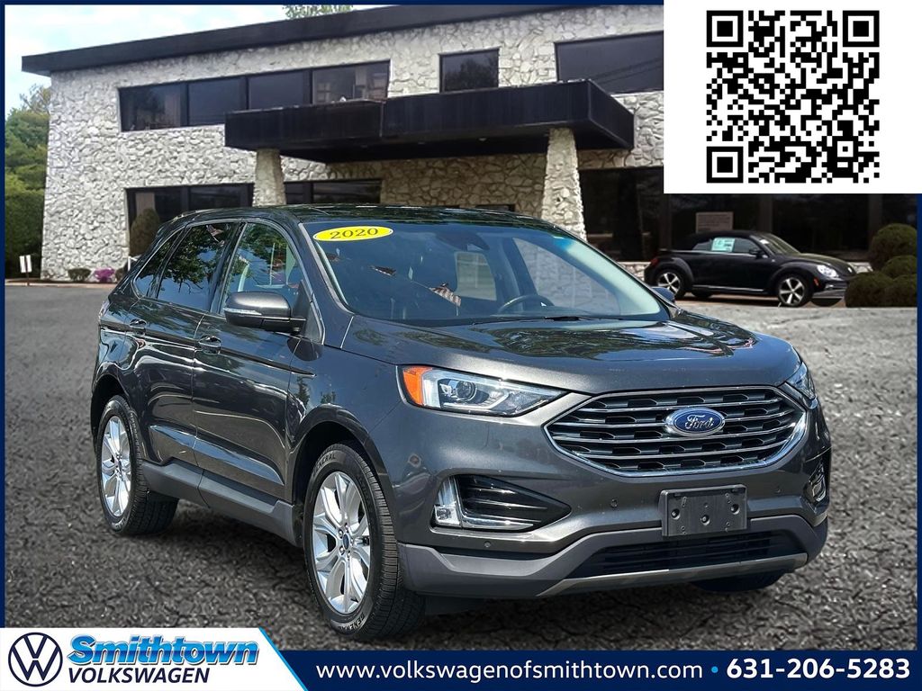 Gray (Magnetic) 2020 Ford Edge SUV / Crossover All-Wheel Drive 8-Speed Automatic