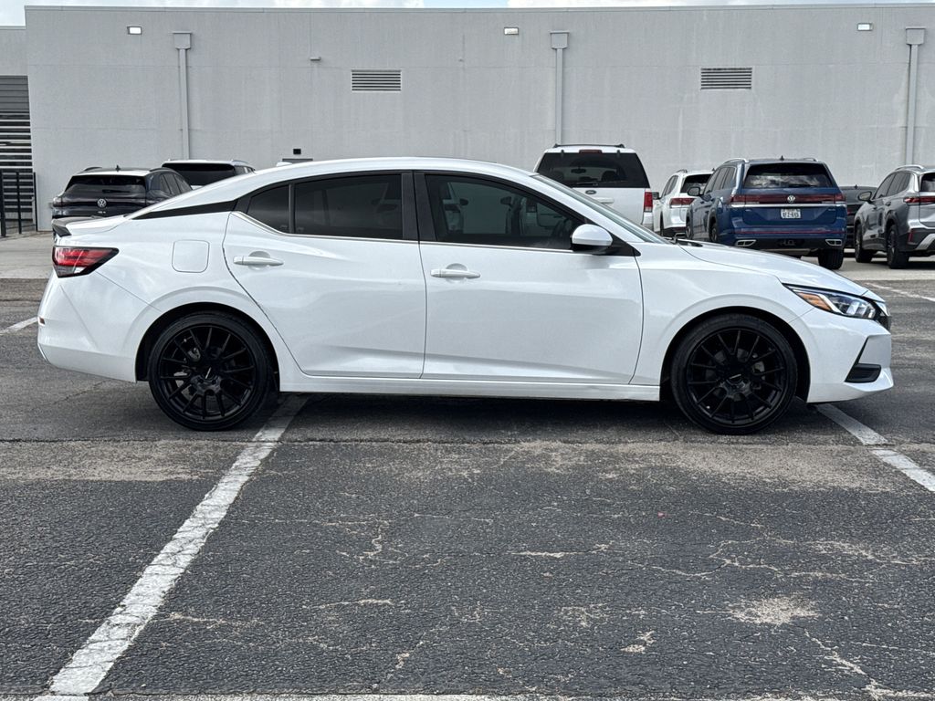 2023 Nissan Sentra SV White at DeMontrond Auto Country