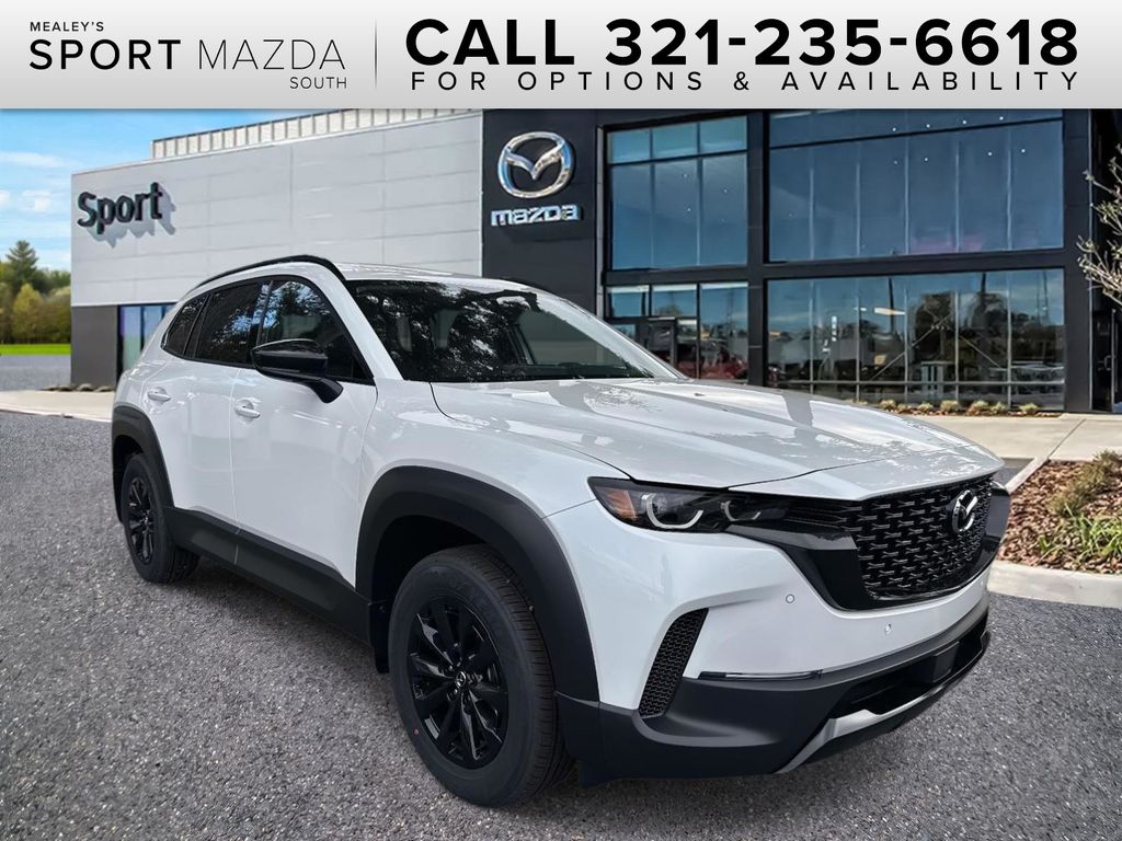 White (Wind Chill Pearl) 2026 Mazda CX-50 Hybrid Premium AWD SUV / Crossover All-Wheel Drive Continuously Variable Transmission