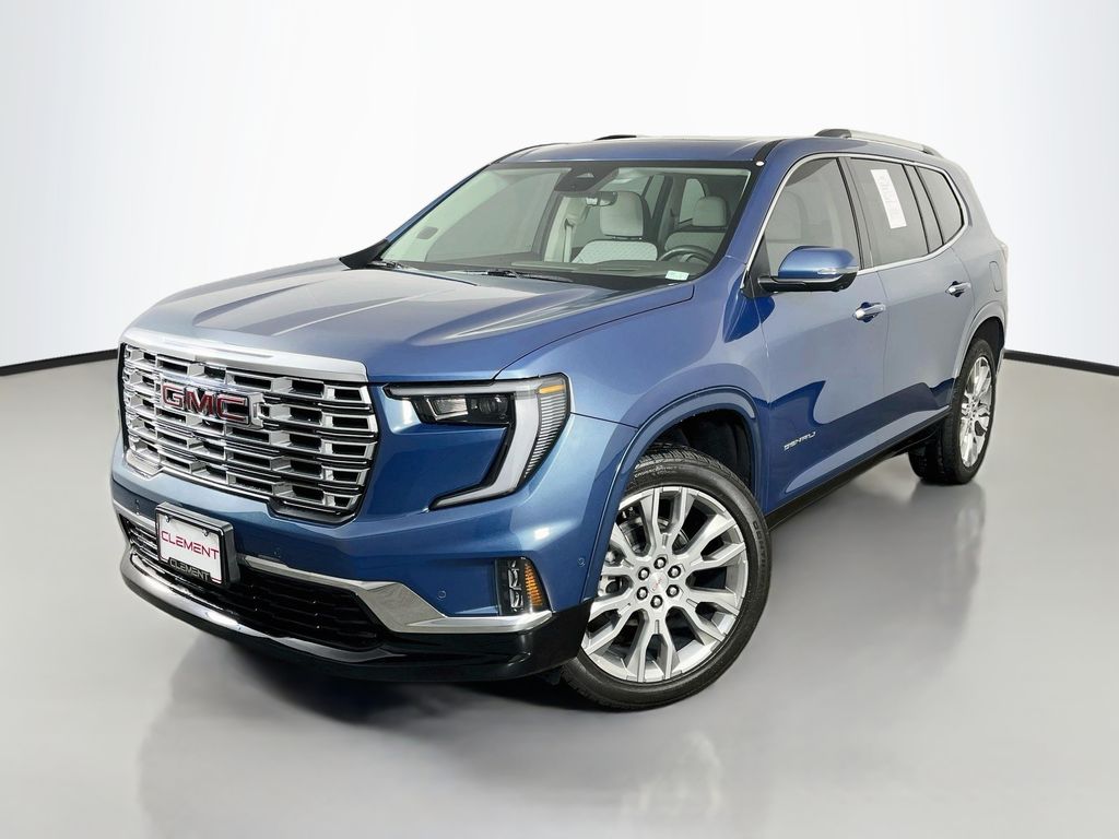 Downpour Metallic 2025 GMC Acadia SUV / Crossover Front-Wheel Drive 8-Speed Automatic