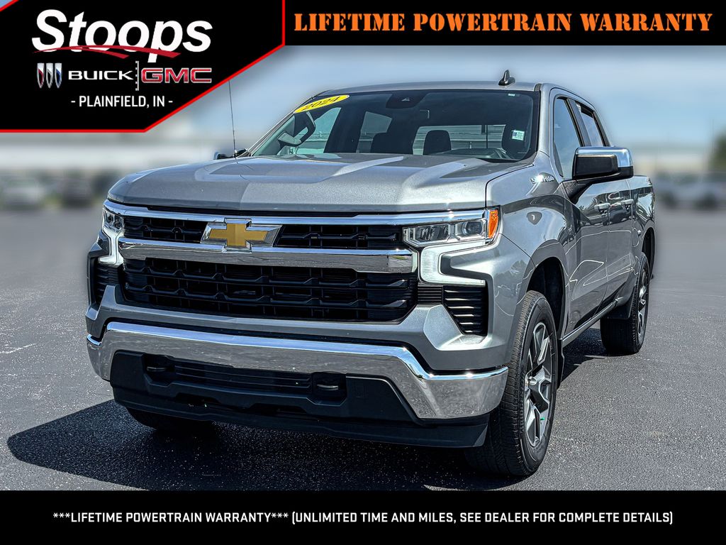 Sterling Gray Metallic 2024 Chevrolet Silverado 1500 Pickup Truck Four-Wheel Drive 8-Speed Automatic