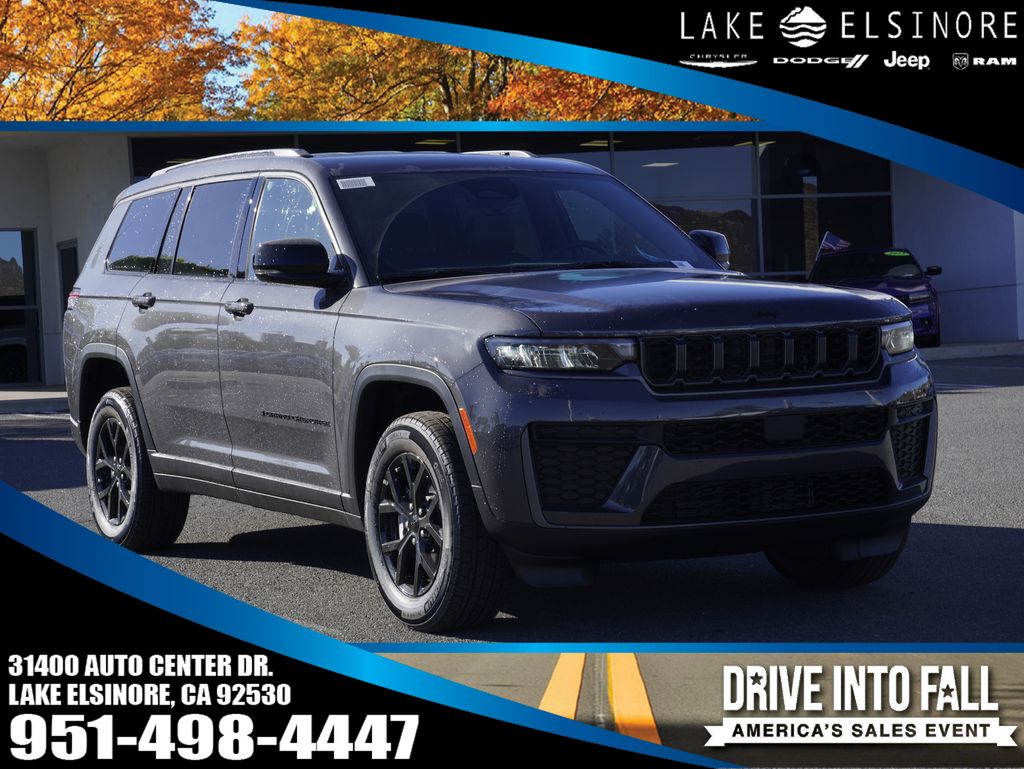 Baltic Gray Metallic Clearcoat 2026 Jeep Grand Cherokee L SUV / Crossover 4X2 8-Speed Automatic
