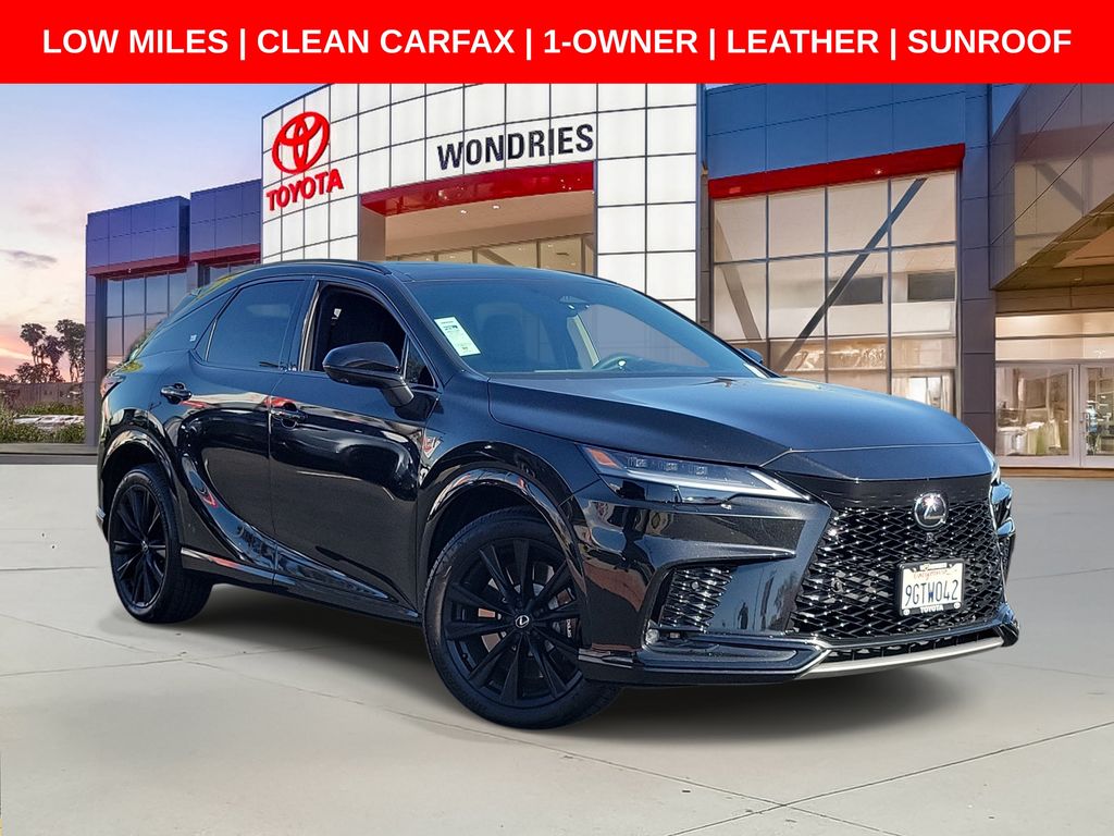 Black (Caviar) 2023 Lexus RX Hybrid SUV / Crossover 6-Speed Automatic