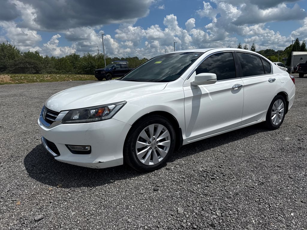 White Orchid Pearl 2013 Honda Accord Sedan Front-Wheel Drive Continuously Variable Transmission