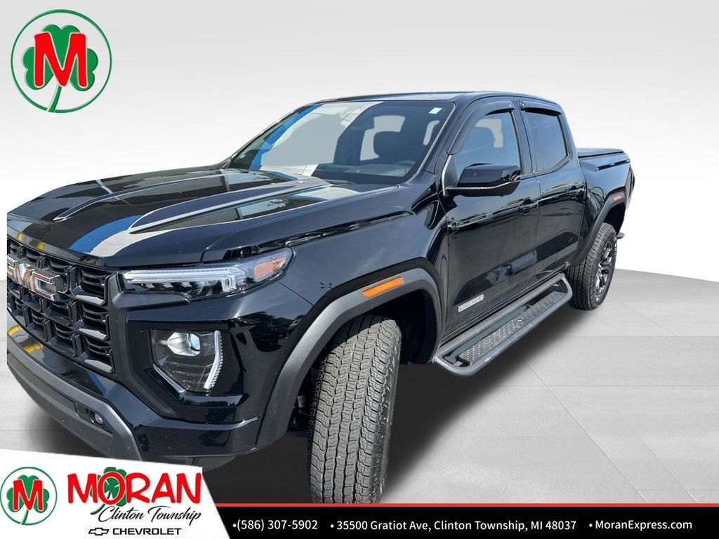 Onyx Black 2023 GMC Canyon Pickup Truck Four-Wheel Drive 8-Speed Automatic