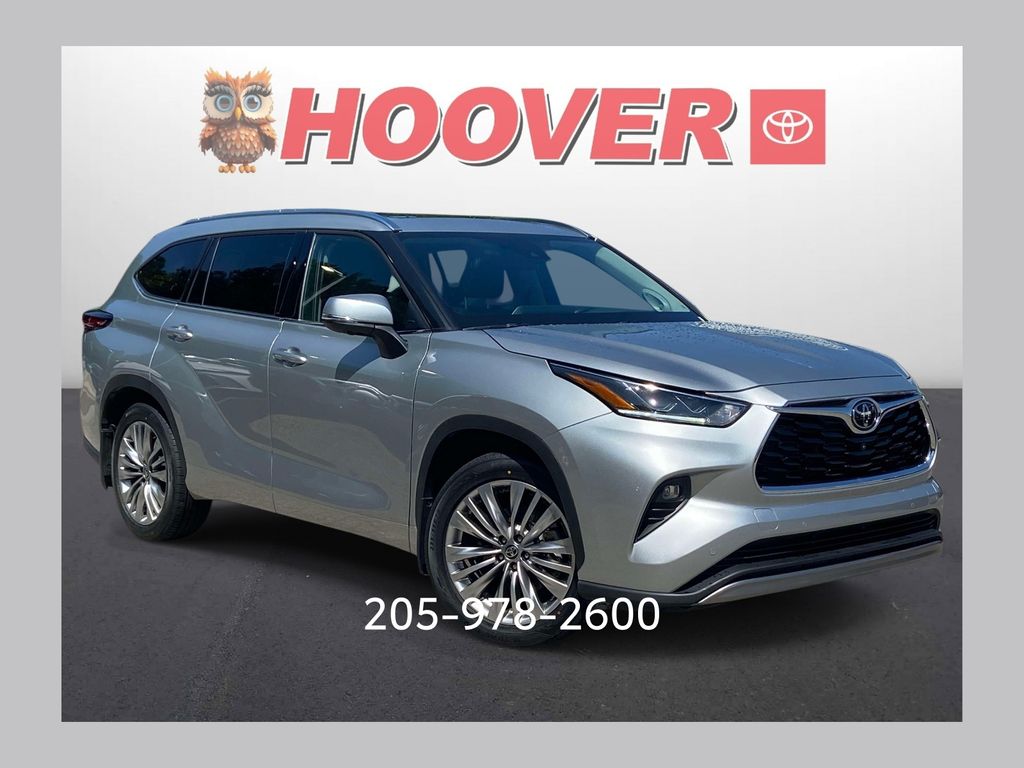 Celestial Silver Metallic 2025 Toyota Highlander SUV / Crossover All-Wheel Drive 8-Speed Automatic