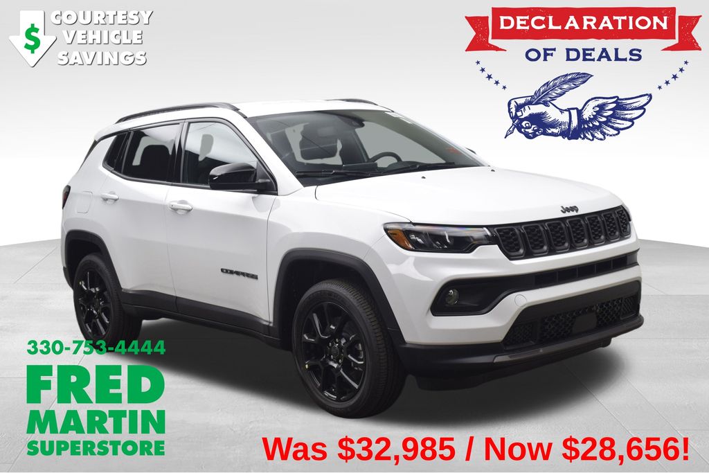 new 2026 Jeep Compass car, priced at $28,656