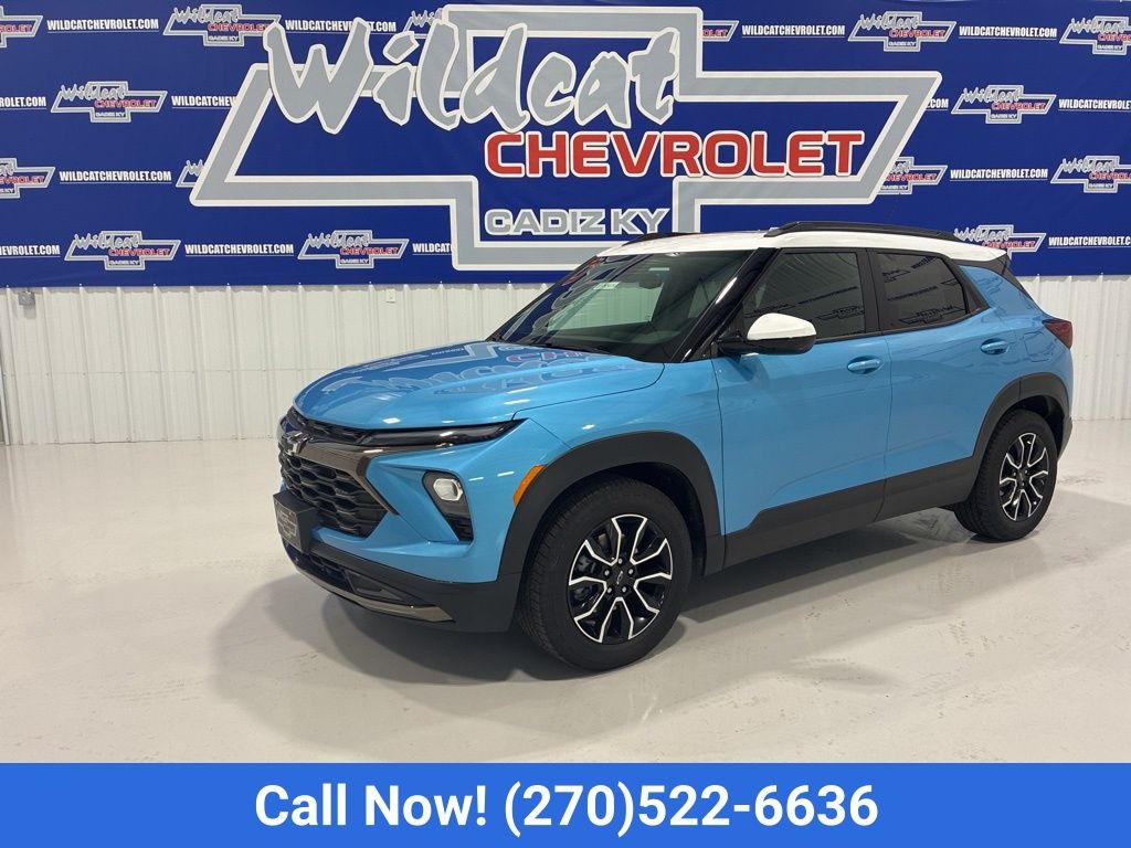 Marina Blue Metallic 2026 Chevrolet Trailblazer ACTIV FWD SUV / Crossover Front-Wheel Drive Continuously Variable Transmission