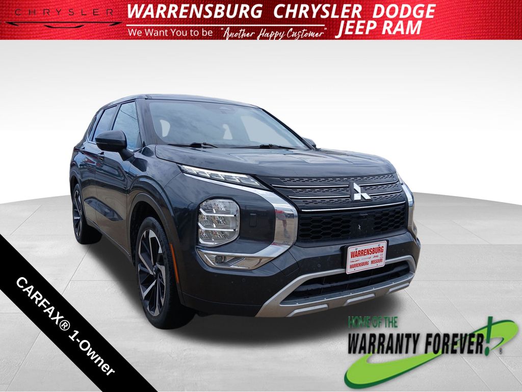Blue 2024 Mitsubishi Outlander SUV / Crossover All-Wheel Drive Continuously Variable Transmission