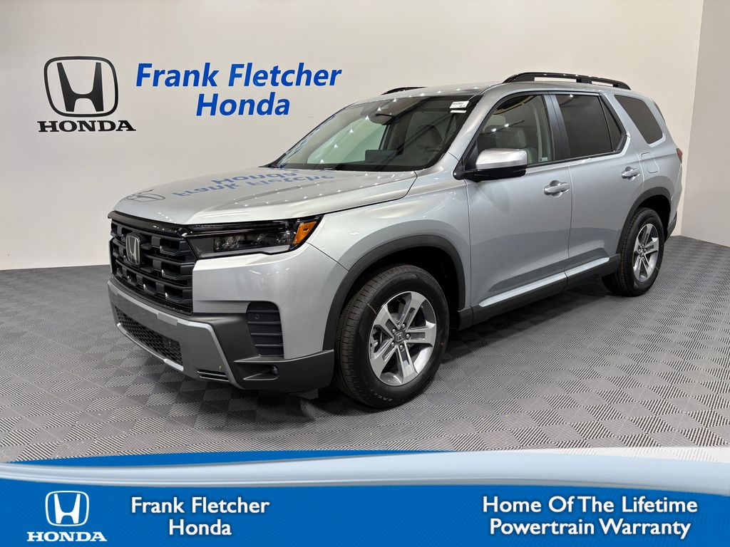 Solar Silver 2026 Honda Pilot SUV / Crossover All-Wheel Drive Automatic