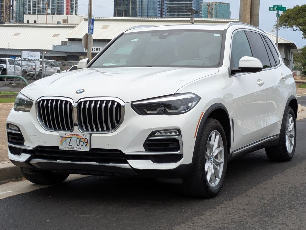 Alpine White 2019 BMW X5 xDrive40i AWD SUV / Crossover All-Wheel Drive 8-Speed Automatic