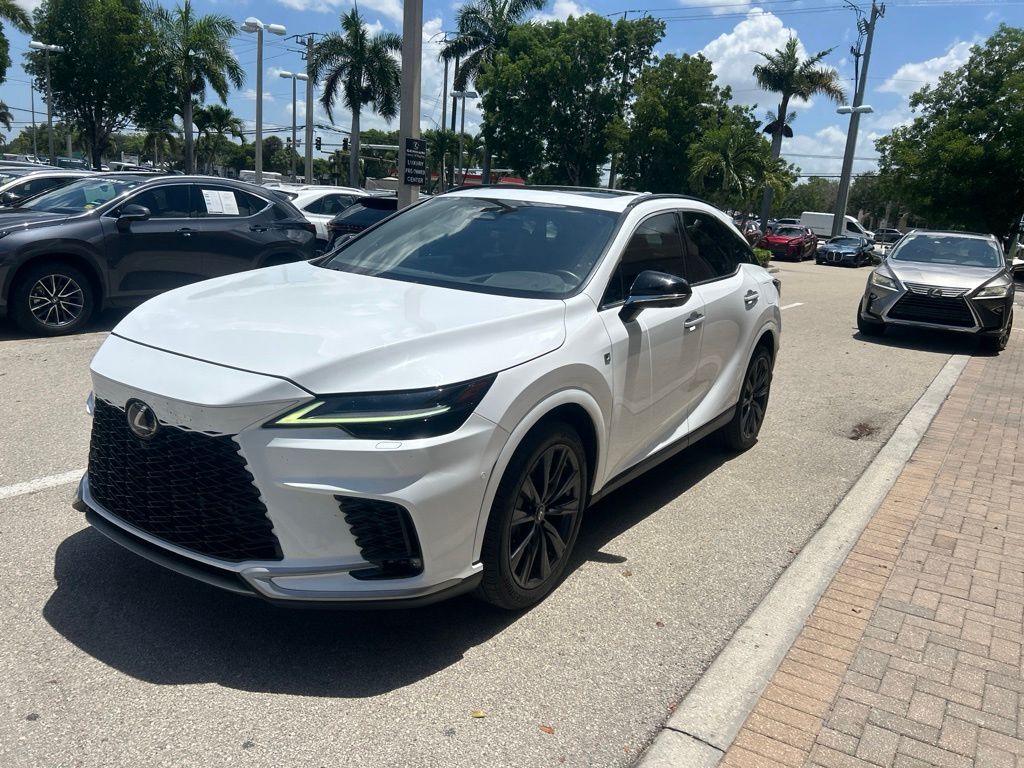 Certified Used 2024 White Lexus 350 F Sport Handling image 8