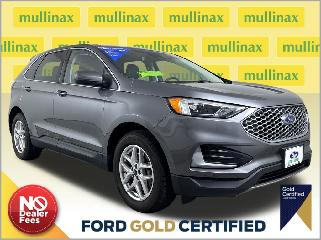 Carbonized Gray Metallic 2023 Ford Edge SUV / Crossover All-Wheel Drive 8-Speed Automatic