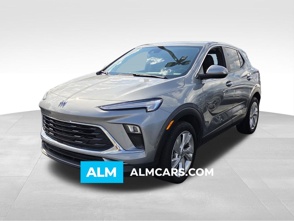 Moonstone Gray Metallic 2025 Buick Encore GX SUV / Crossover Front-Wheel Drive Continuously Variable Transmission