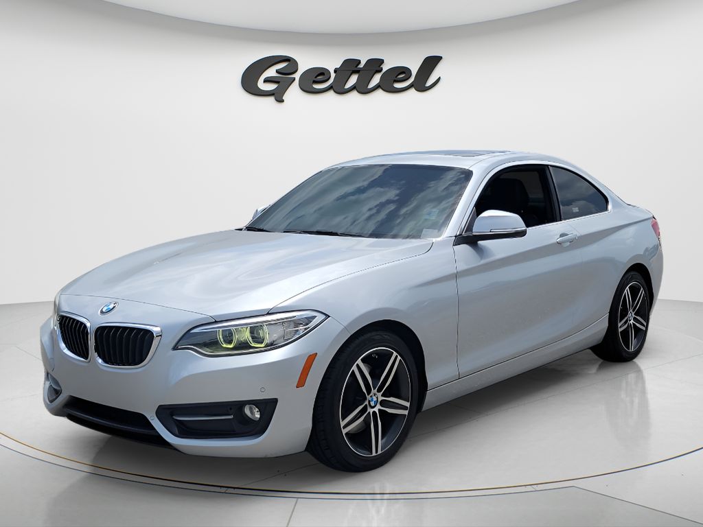 Glacier Silver Metallic 2017 BMW 2 Series Coupe Rear-Wheel Drive 8-Speed Automatic