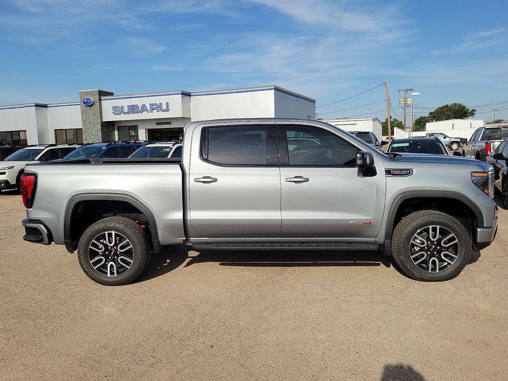 2026 GMC Sierra 1500 AT4 Silver at Brown Buick GMC