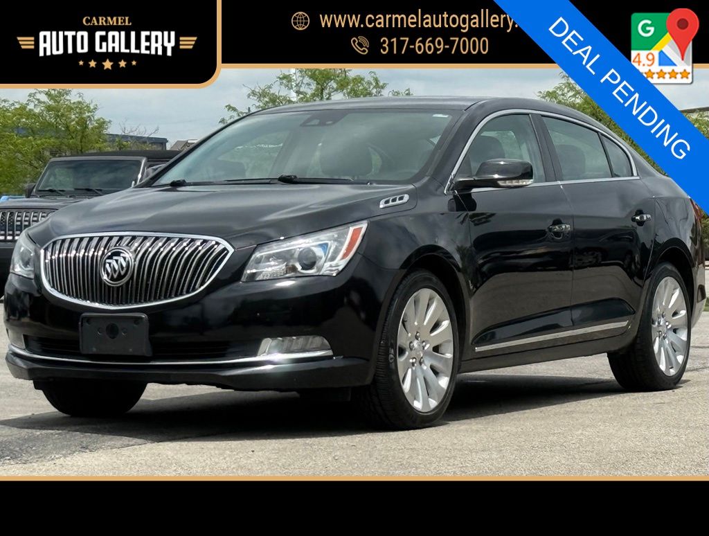 Black (Ebony Twilight Metallic) 2016 Buick LaCrosse Sedan All-Wheel Drive 6-Speed Automatic Overdrive