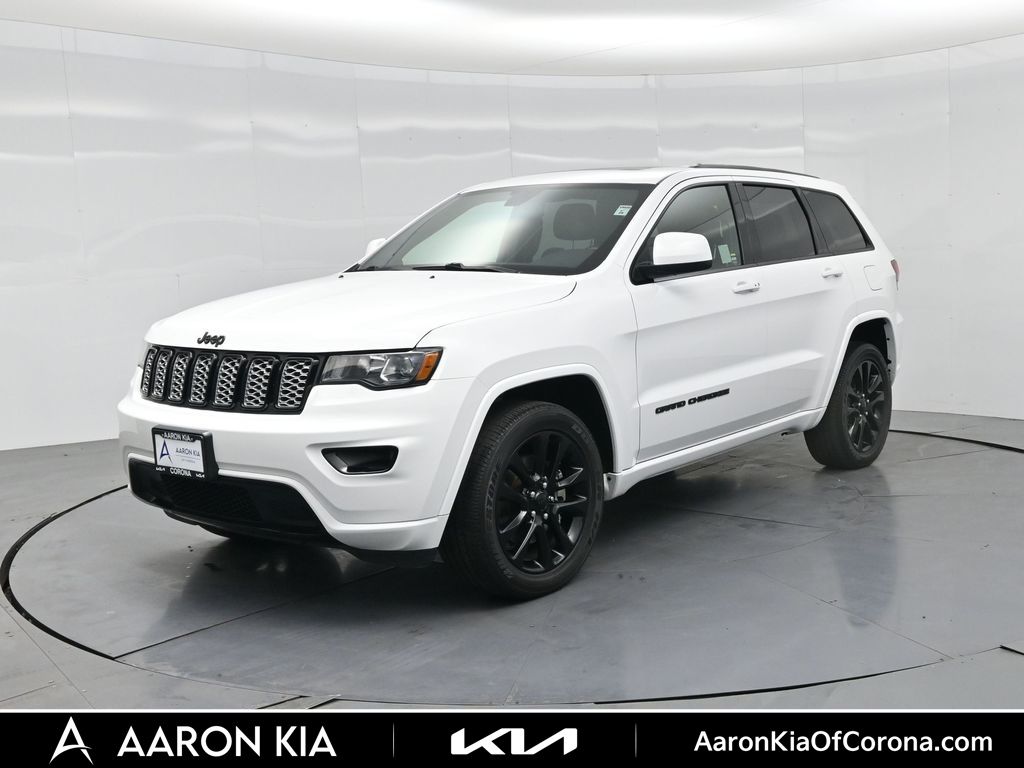 Bright White Clearcoat 2021 Jeep Grand Cherokee SUV / Crossover Four-Wheel Drive 8-Speed Automatic