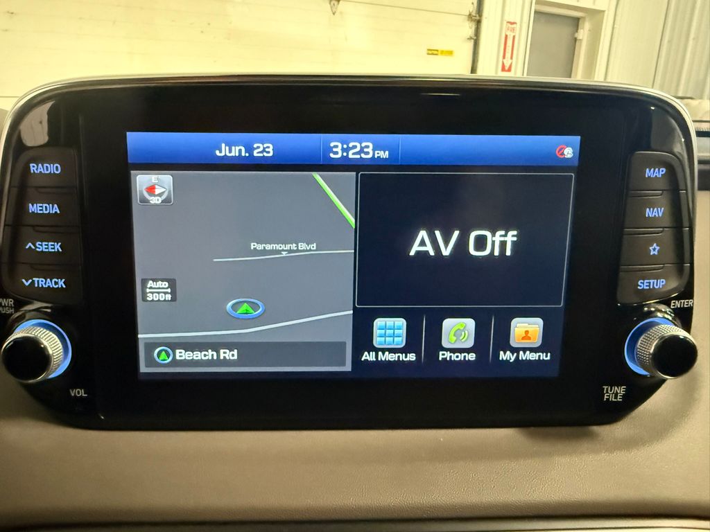 used 2020 Hyundai Santa Fe car, priced at $18,999