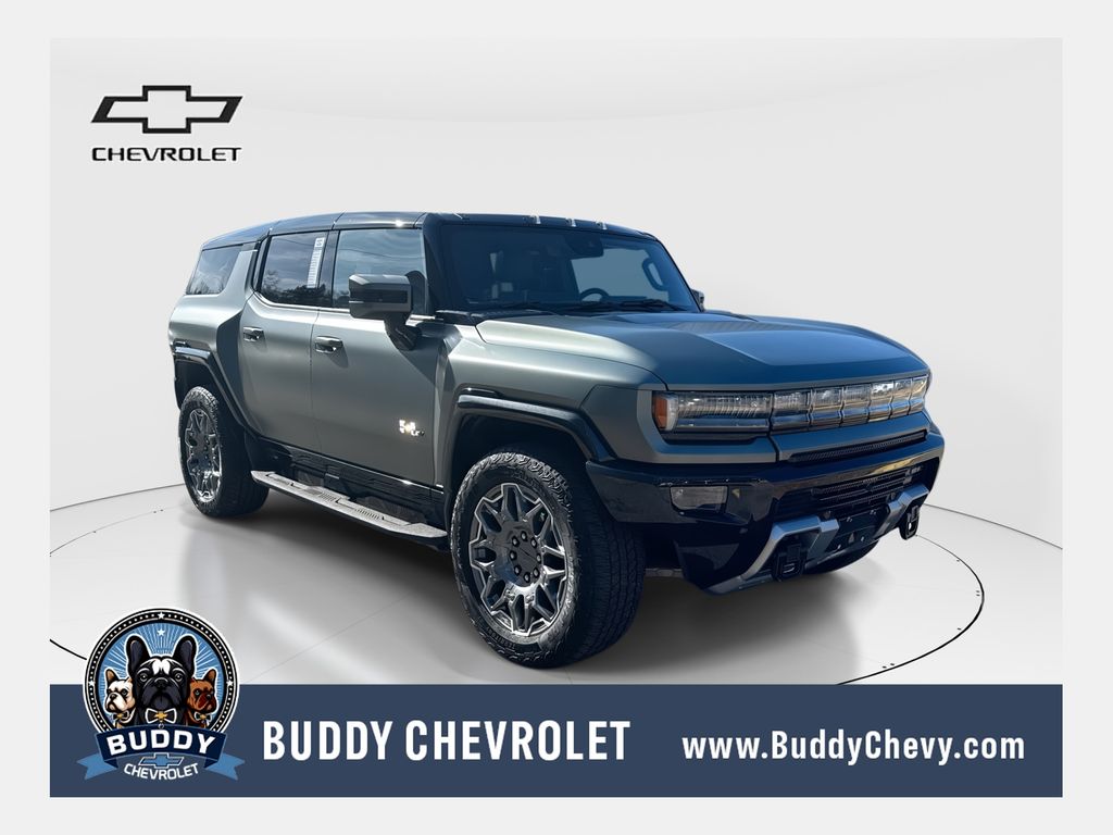 Moonshot Green Matte 2024 GMC Hummer EV SUV 3X AWD SUV / Crossover All-Wheel Drive 1-Speed Automatic