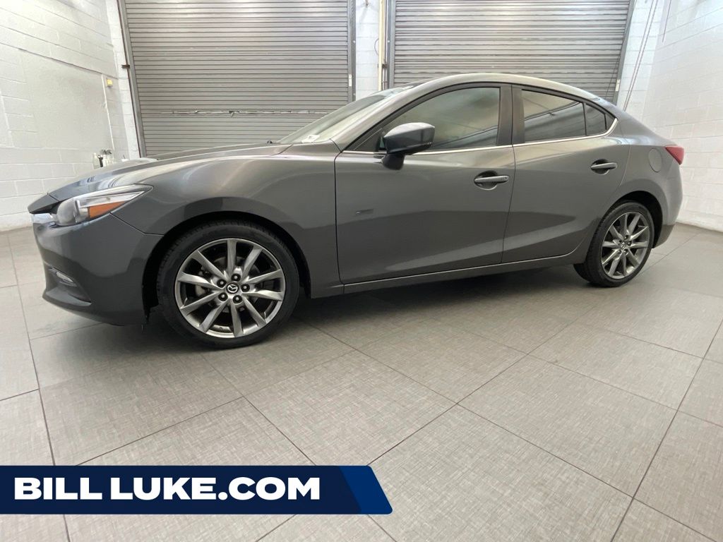 Machine Gray 2018 Mazda MAZDA3 Sedan Front-Wheel Drive 6-Speed Automatic