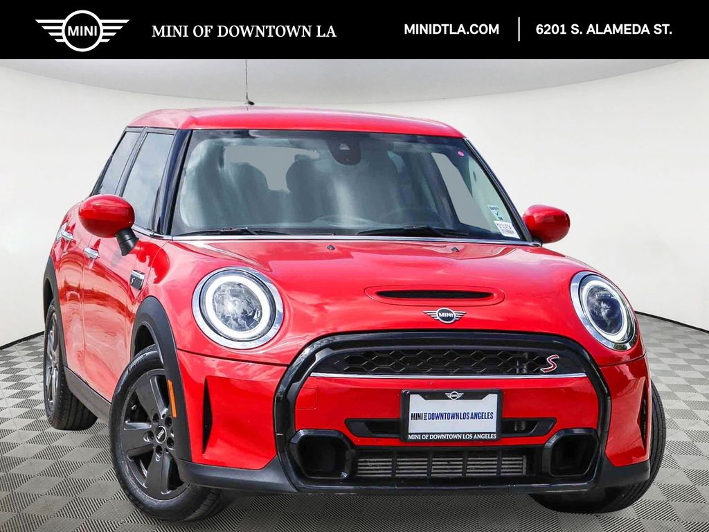 Chili Red 2023 MINI Cooper Hatchback Front-Wheel Drive 7-Speed Automatic