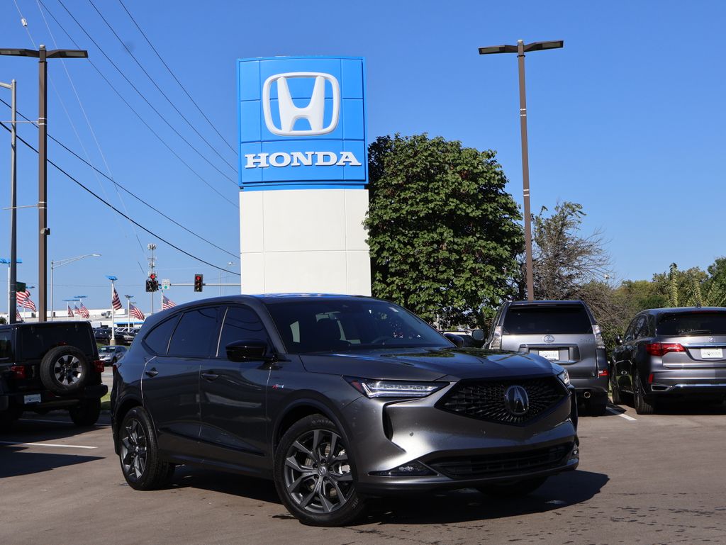 Liquid Carbon Metallic 2024 Acura MDX SUV / Crossover All-Wheel Drive Automatic