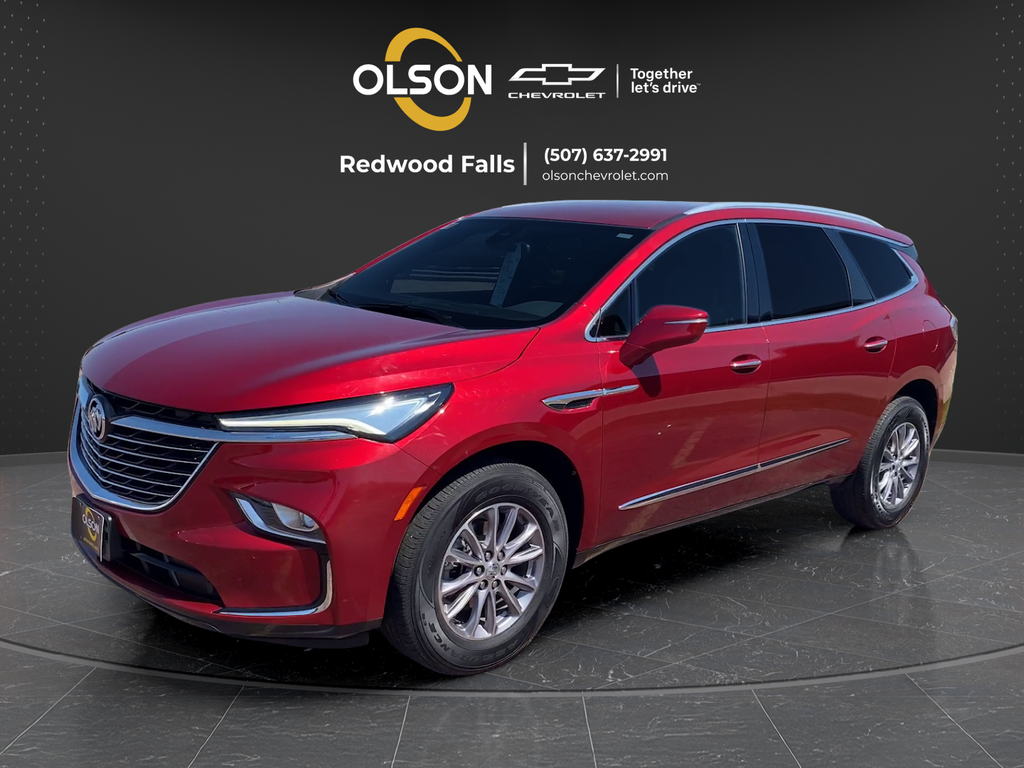 Cherry Red Tintcoat 2023 Buick Enclave SUV / Crossover Four-Wheel Drive 9-Speed Automatic