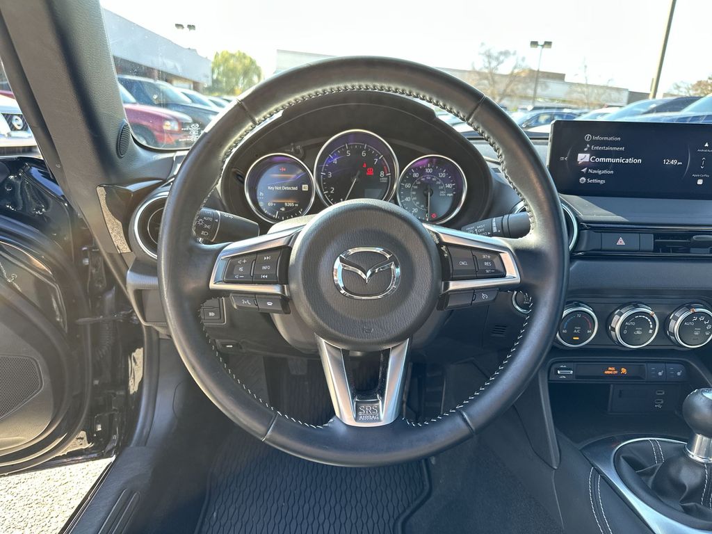2024 Mazda MX-5 Miata RF Grand Touring Black at Stokes Mazda