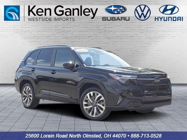 Crystal Black Silica 2025 Subaru Forester Hybrid SUV / Crossover All-Wheel Drive Continuously Variable Transmission